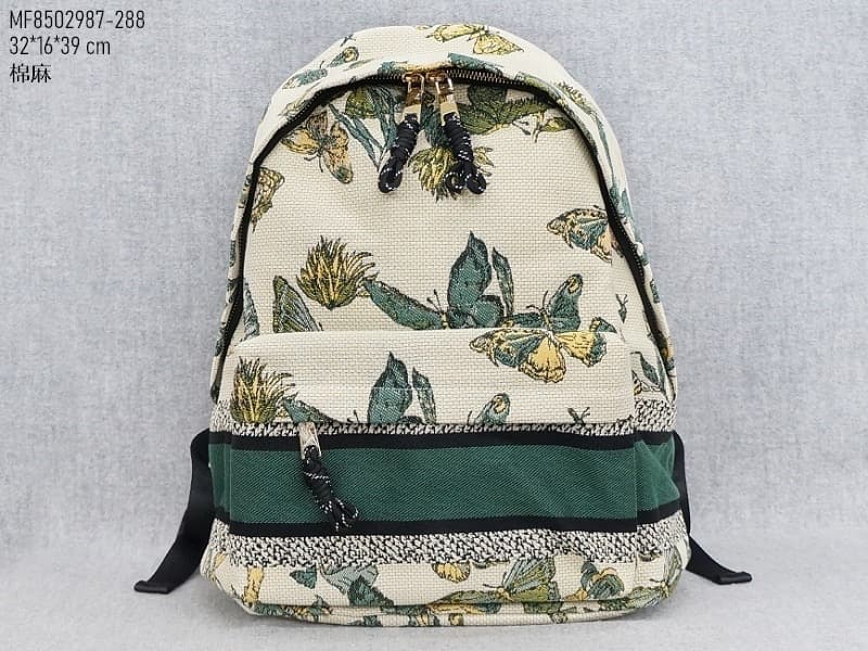 M2987綠蝶滿版背包